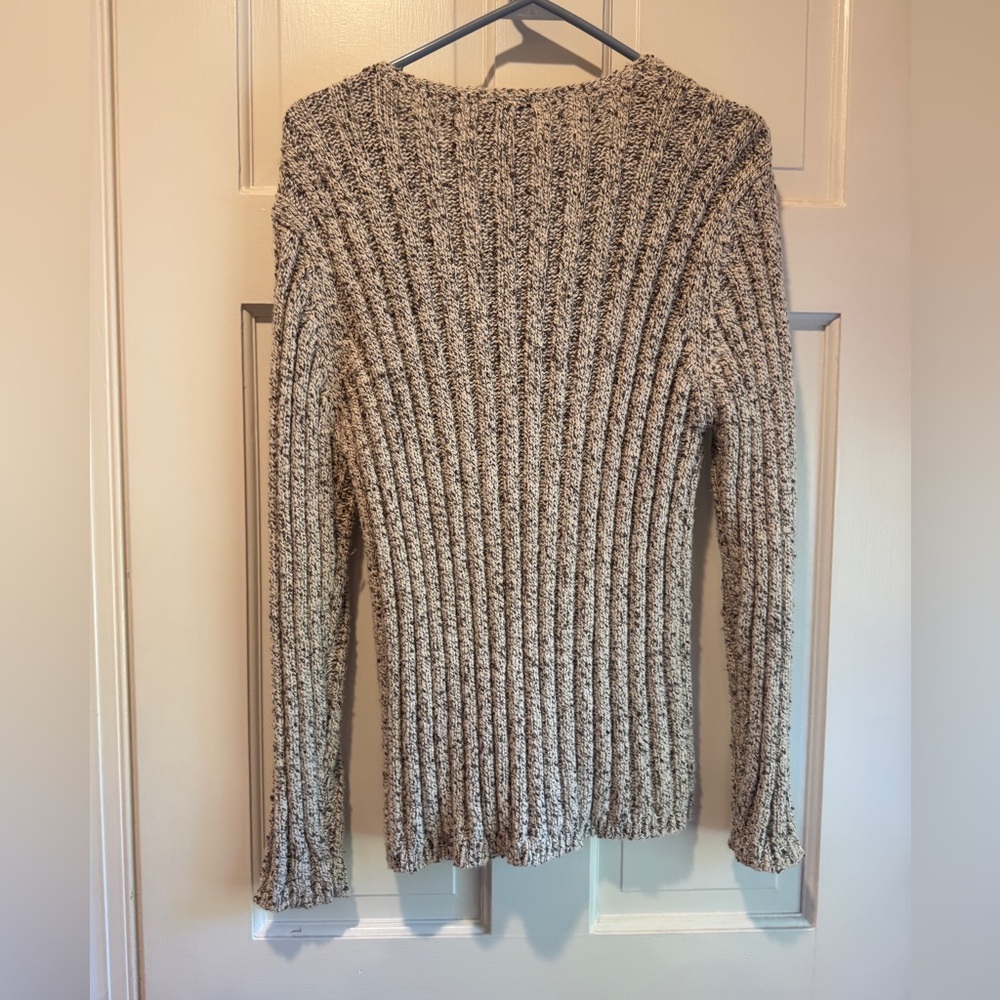 Talbots Textured Tan Cardigan - Picture 4 of 6